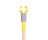 NORSHEL 01910982 PLASTIC ALLIGATOR HEAD 60" MOP HANDLE WOOD