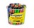 G-FORCE 24255 18MM SNAP KNIFE 8 POINT ASSORTED COLORS BUCKET