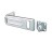 MASTER LOCK 704DPF 4-1/2" STEEL LATCHING HASP WITH ROLLED EDGES