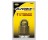 G-FORCE 60090 1-1/4" SOLID BRASS PADLOCK MASTER KEYWAY