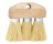 DQB 11941 WHITE TAMPICO 3 KNOT ROOF BRUSH 3-1/2" TRIM HARDWOOD BLOCK 2 HOLES