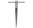 GENERAL TOOLS 130 13003 5-3/4" T-HANDLE REAMER 1/8" - 1/2" TEMPERED TOOL STEEL