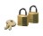 MASTER LOCK 120T KEYED ALIKE SOLID BRASS PADLOCK 3/4" BODY - 2 PACK