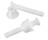 PLUMB PAK PP835-39 TOILET SEAT HINGE BOLTS WHITE UNIVERSAL FIT
