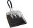 DQB INDUSTRIES 72541 17" ALUMINUM DUST PAN HANDLE GRIP HANG-UP HOLE DURABLE