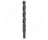 BOSCH BL2159 1/2" X 6" FRACTIONAL JOBBER LENGTH BLACK OXIDE DRILL BIT (1)