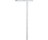 JOHNSON JTS48 48" ALUMINUM DRYWALL T-SQUARE - LARGE BOLD EASY READ GRADUATIONS