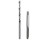 IRWIN 80230 TAP & DRILL BIT SET 1/4" -20 NC TAP WITH #7 DRILL BIT CARDED