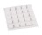 SHEPHERD 9957 SURFACE GARD 3/8" WHITE MEDIUM DUTY SELF STICK FELT PADS (75CD)