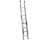 LOUISVILLE LADDER AE4216PG 16' TYPE II ALUMINUM EXTENSION LADDER PRO GRIP