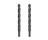 BOSCH BL2132 5/64" X 2" FRACTIONAL JOBBER LENGTH BLACK OXIDE DRILL BITS (2CD)