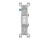 LEVITON 01451-228-WC1 WHITE 15A 120V SINGLE POLE SWITCH
