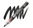 RUST-OLEUM 2547C TESTORS ENAMEL CARDED GLOSS BLACK PAINT MARKER