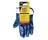 G-FORCE RC200 X-LARGE BLUE COATED RUBBER GLOVES