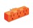 PASS & SEYMOUR  699BPCC5 HEAVY-DUTY TRIPLE OUTLET TAP ORANGE