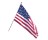 VALLEY FORGE AA-US1-1 ALL-AMERICAN 3' X 5' POLY/COTTON 3 PC STEEL US FLAG KIT