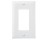 PASS & SEYMOUR  TP26WCC100 1-GANG WALL PLATE DECOR WHITE