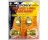 G-FORCE 80550 ENTRY TULIP KNOB LOCKSET/DOUBLE CYLINDER DEADBOLT POLISHED BRASS