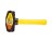 G-FORCE 21137 4 LB HAND DRILLING HAMMER FIBERGLASS HANDLE WITH RUBBER GRIP