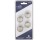 KASAWARE K634SN-4 ZINC DIE CAST CABINET KNOB SATIN NICKEL 1-1/8" 4-PACK