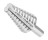 BOSCH TOOLS SDC7 9/16" TO 1" HIGH-SPEED STEEL TURBO STEP DRILL BIT