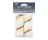 PAINT-FORCE 37734 4" X 1/2" NAP POLYAMIDE MINI ROLLER REFILLS 2 PACK