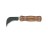ALLWAY TOOLS 07008 LK25 HEAVY DUTY WOOD HANDLE LINOLEUM KNIFE CARDED