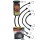 KEEPER 06214 14" MOLDED RUBBER STRAP WITH ZINC PLATED STRONG STEEL HOOKS BULK