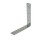 G-FORCE 40105 1-1/2" CORNER BRACES ZINC PLATED BULK NO SCREWS