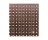 MD BUILDING 57015 3' X 3' LINCANE BRONZE ALUMINUM SHEET - .020" THICK VENETIAN