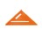 JOHNSON RAS-70B-ORAN 7" STRUCTO-CAST ORANGE RAFTER ANGLE SQUARE W/O MANUAL