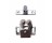G-FORCE 43174 1-7/16" X 3/4" STEEL ZINC PLATED DOUBLE ROLLER CABINET CATCH