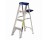LOUISVILLE LADDER AS2104 4' TYPE I ALUMINUM STEPLADDER 250LB RATING