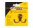 G-FORCE 43134 3" DIE CAST BRASS PLATE DOUBLE PRONG ROBE HOOK CARDED