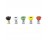 KARCHER 8.641-031.0 5-PIECE NOZZLE SET WITH 1/4" QUICK CONNECT COLOR CODED