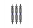 IRWIN IWAF32DESQMIX3 IMPACT 2-1/2" DOUBLE END SQ MIX - 3 PACK