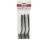 HYDE 46650 STAINLESS STEEL BRISTLE MINI BRUSHES 3 PIECE SET